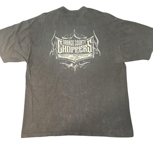 Vintage Orange County Choppers OCC T-Shirt XL Jerzees USA Biker - Picture 2 of 8